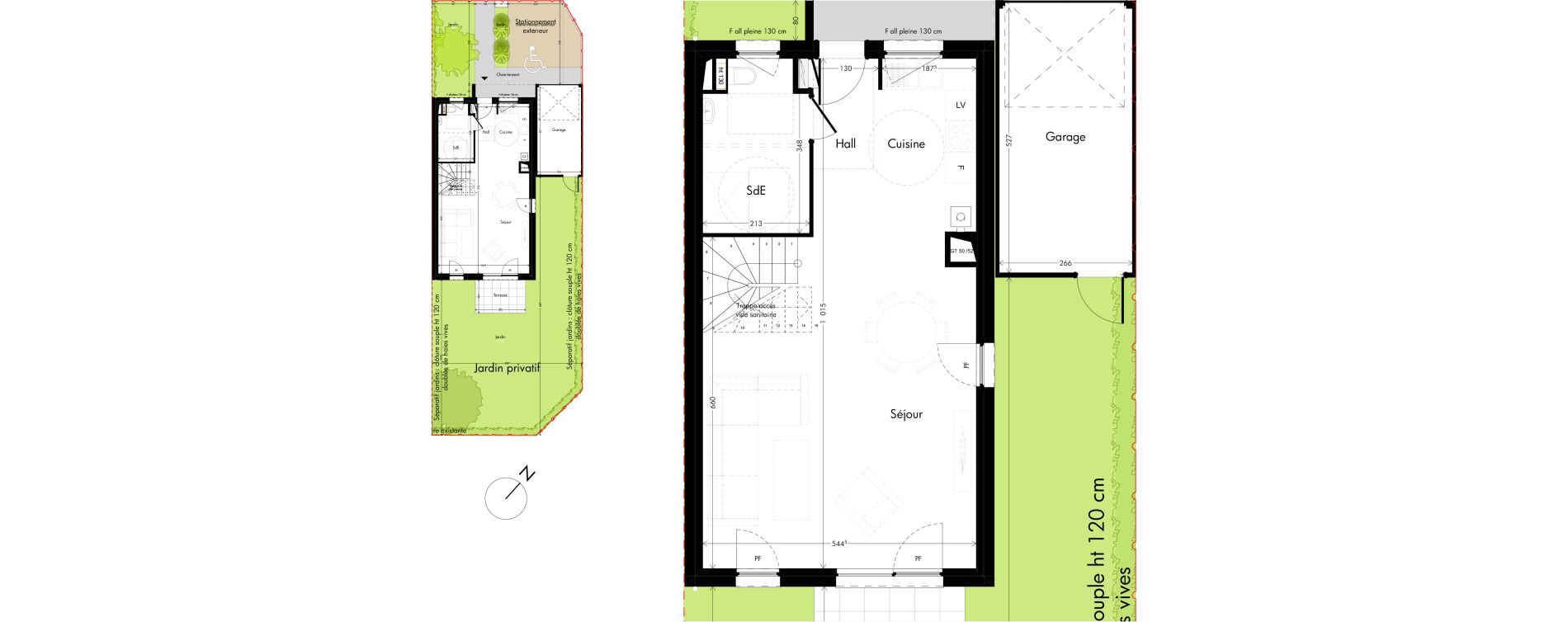 Maison T5 de 100,50 m2 &agrave; Saverne Centre