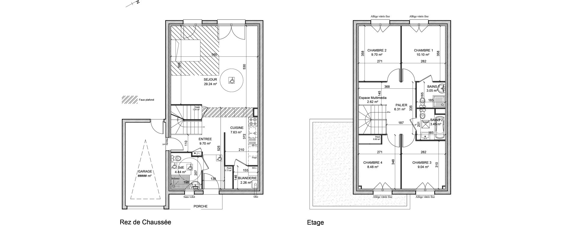 Maison T5 de 108,81 m2 &agrave; Sessenheim Centre