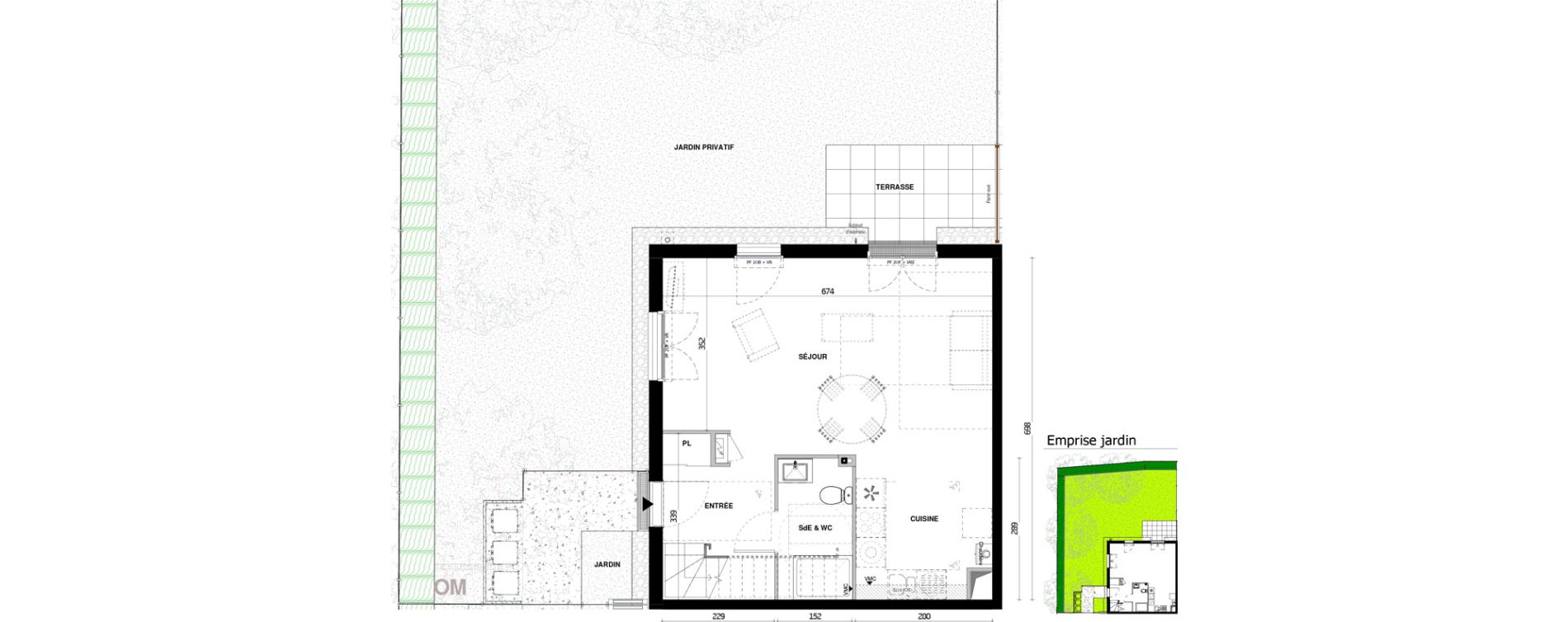 Maison T4 de 84,90 m2 &agrave; Soufflenheim Centre