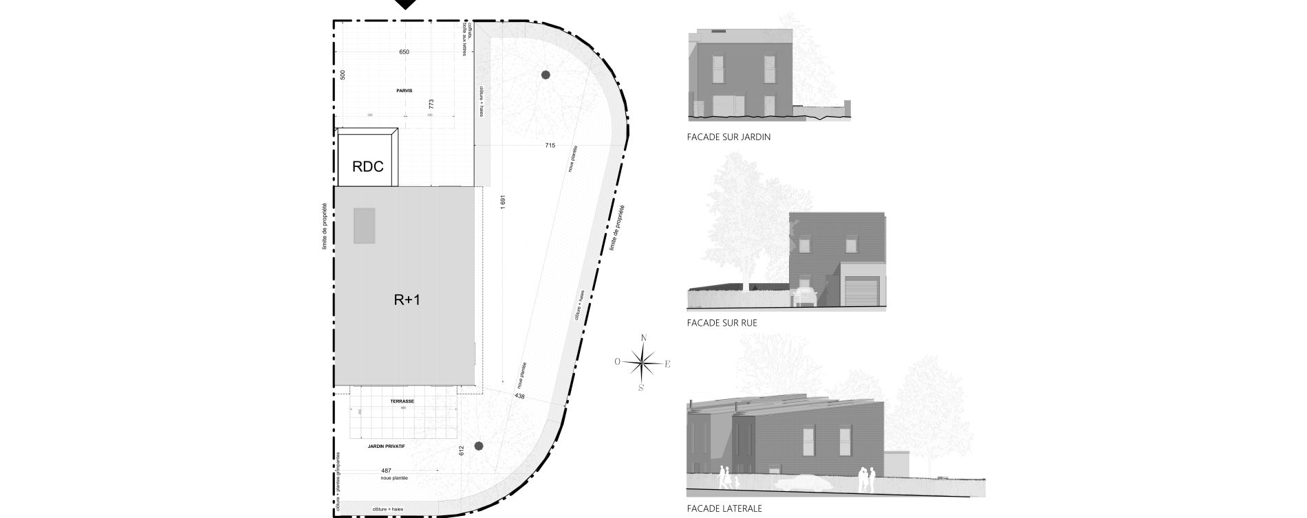 Maison T4 de 85,86 m2 &agrave; Colmar Saint-vincent de paul