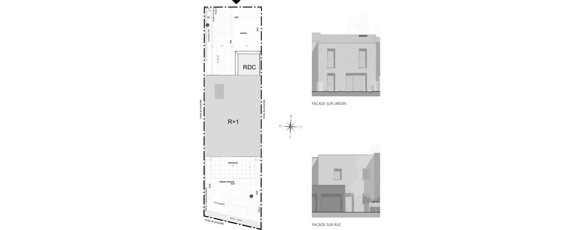 Maison T4 de 86,91 m2 &agrave; Colmar Saint-vincent de paul