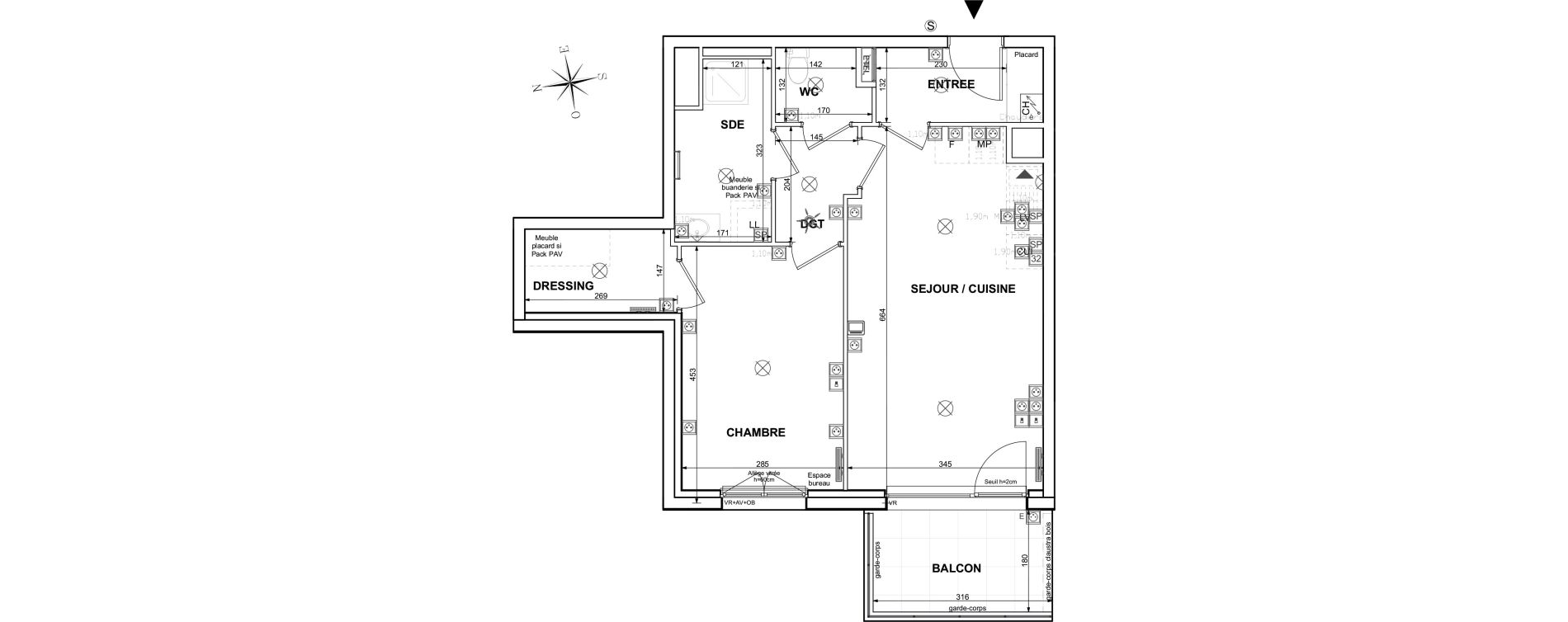 Appartement T2 de 51,42 m2 &agrave; Colmar Saint-vincent de paul