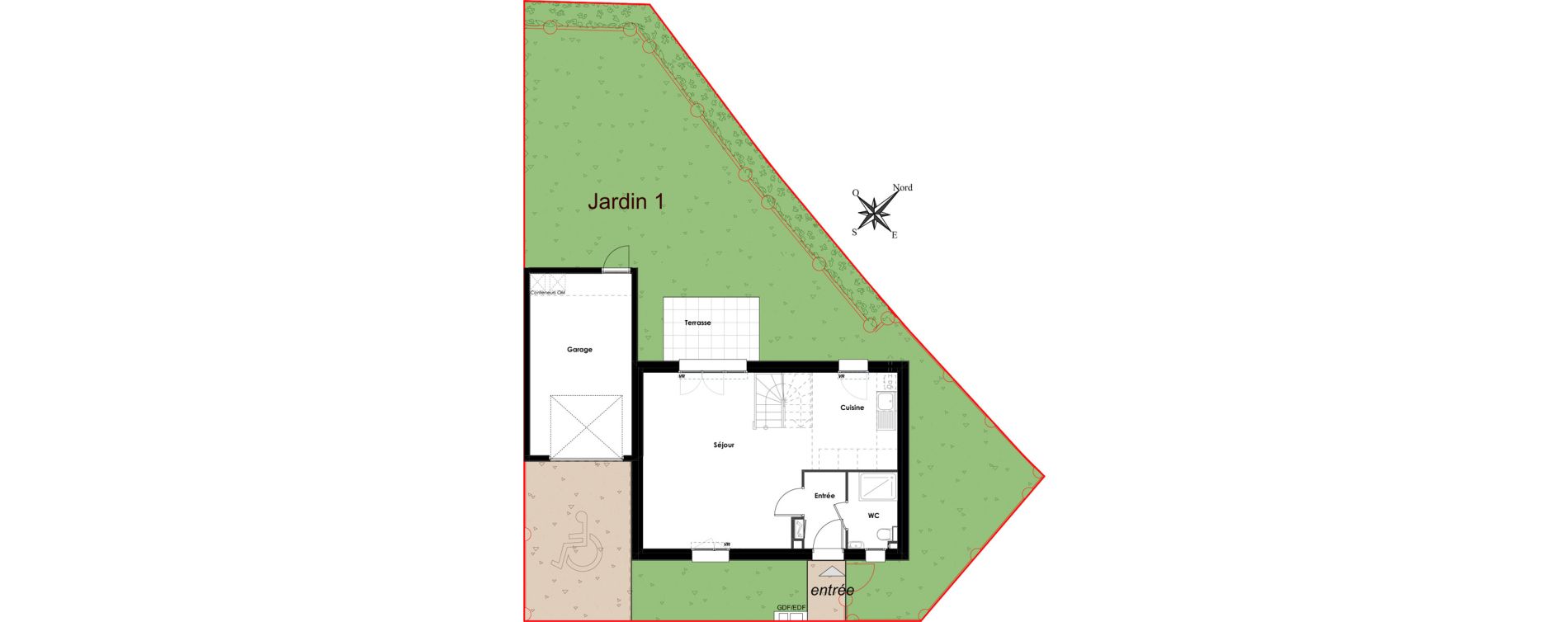 Maison T4 de 79,97 m2 &agrave; Thann Centre