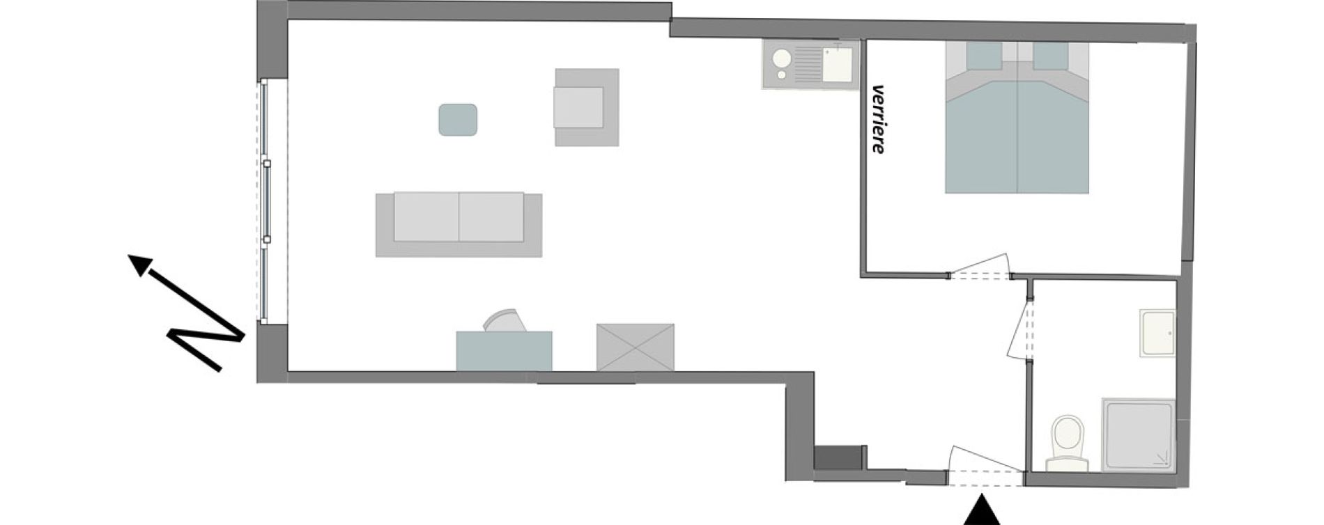 Appartement T1 de 53,09 m2 à Reims Laon