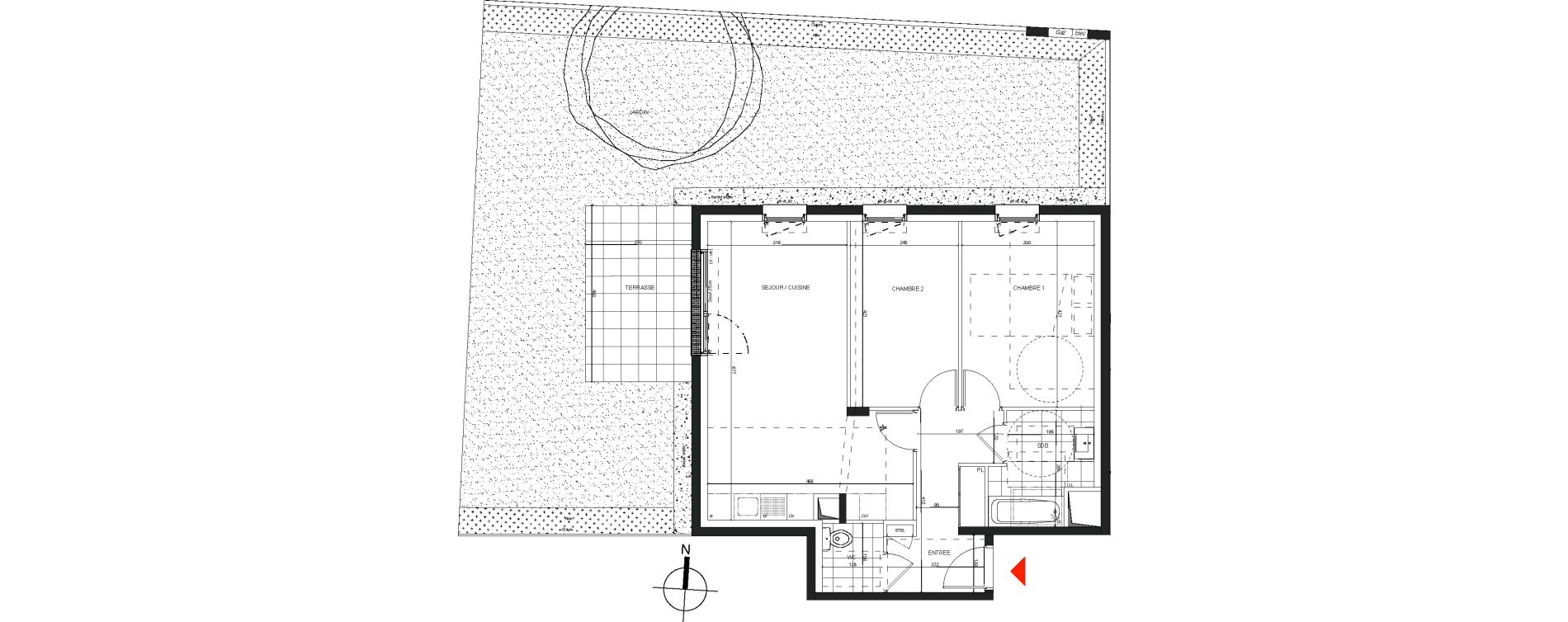 Appartement T3 de 62,47 m2 &agrave; Nancy Charles iii