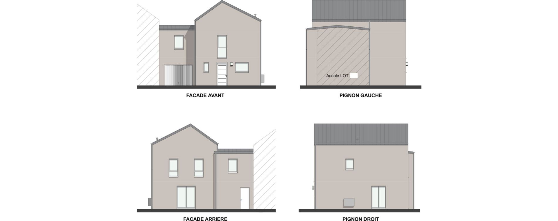 Maison T5 de 101,54 m2 &agrave; Seichamps Haie cerlin