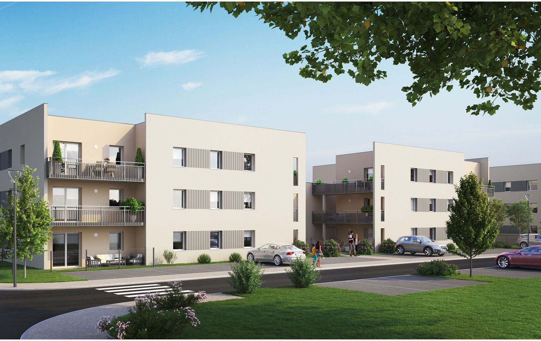 Les Terrasses du Village à Woippy programme neuf réf 214120