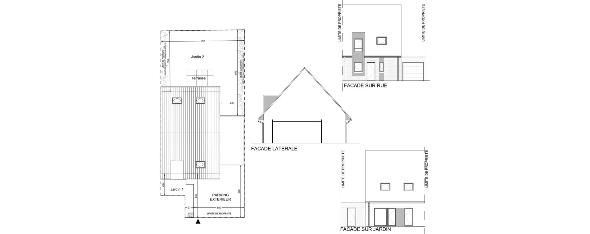 Maison T4 de 86,53 m2 &agrave; Ann&oelig;ullin Centre
