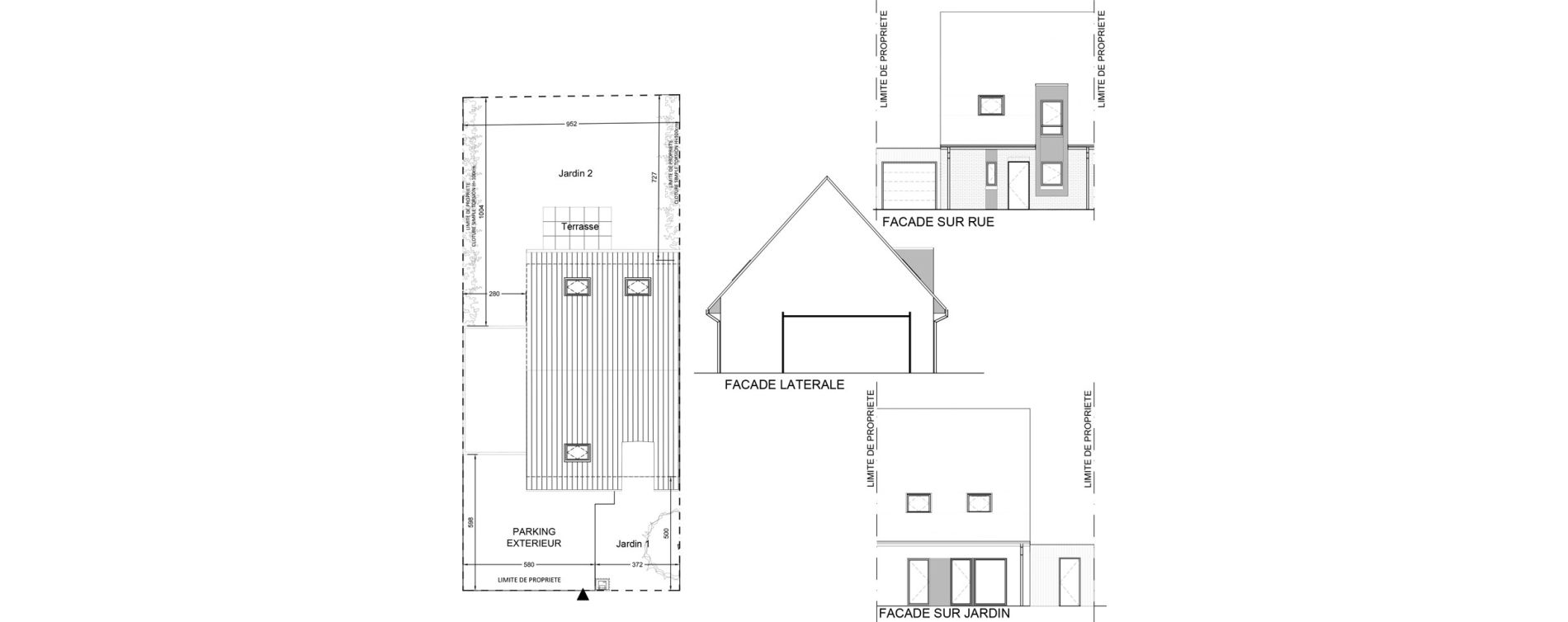 Maison T4 de 86,53 m2 &agrave; Ann&oelig;ullin Centre