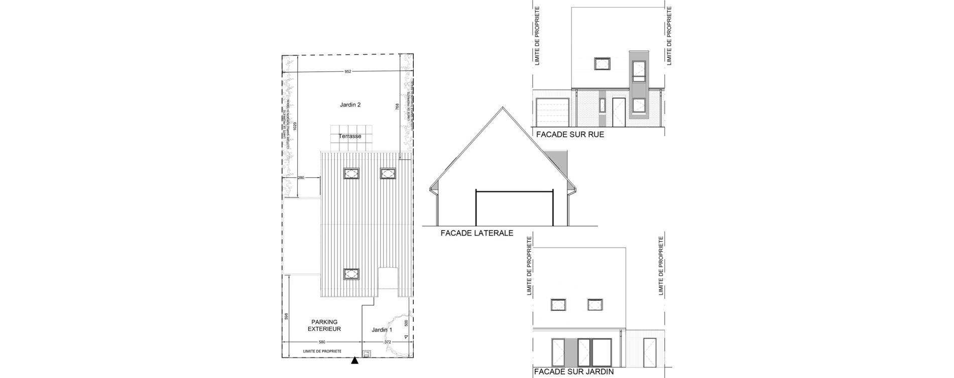 Maison T4 de 86,53 m2 &agrave; Ann&oelig;ullin Centre