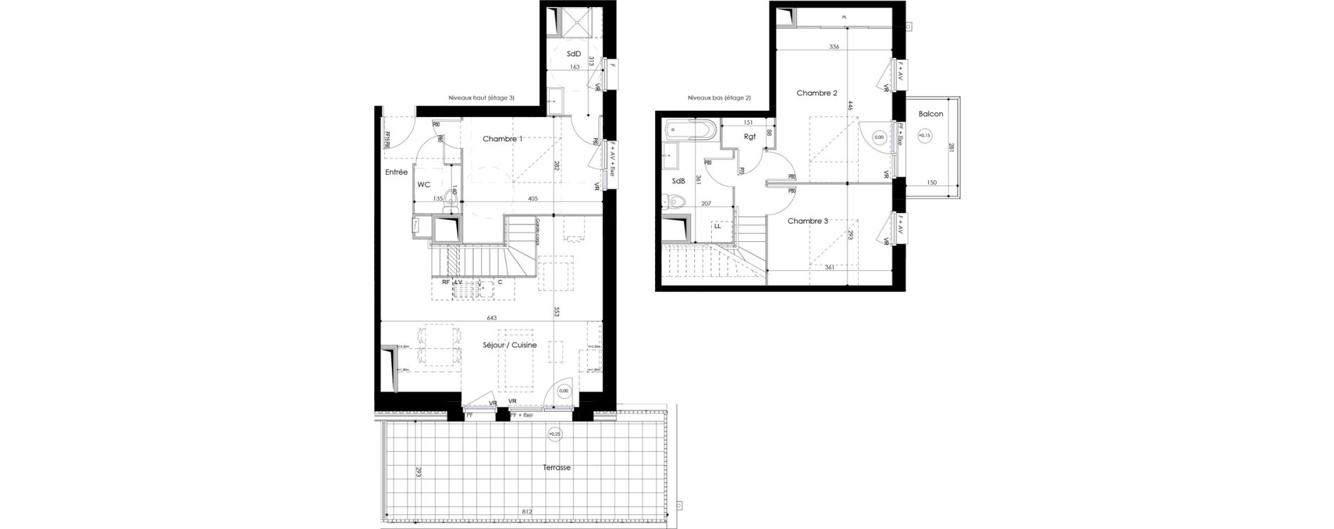 Appartement T4 de 86,91 m2 &agrave; Armenti&egrave;res Bizet - l&eacute;o lagrange