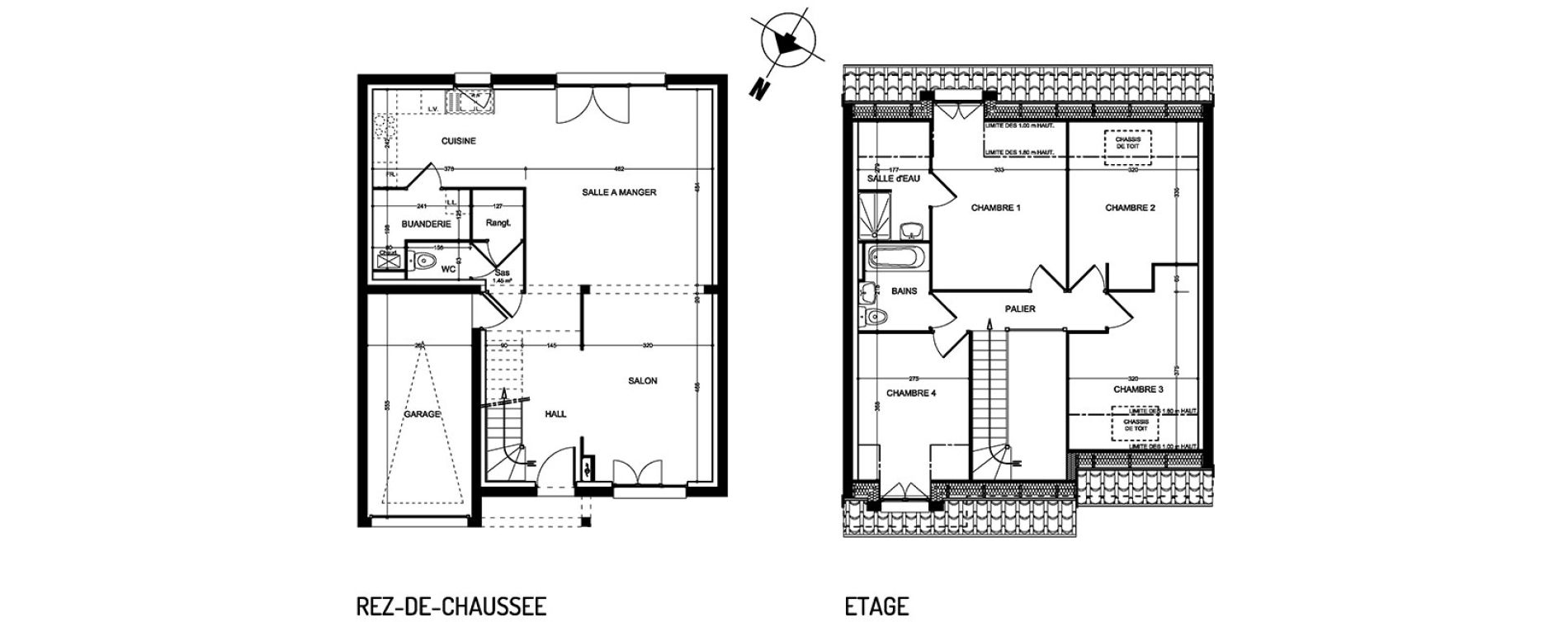 Maison T5 de 115,48 m2 &agrave; Bauvin Centre