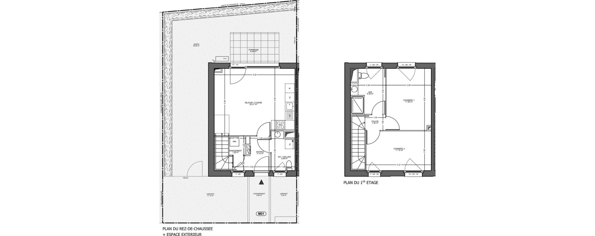 Maison T3 de 62,19 m2 &agrave; Bray-Dunes Centre