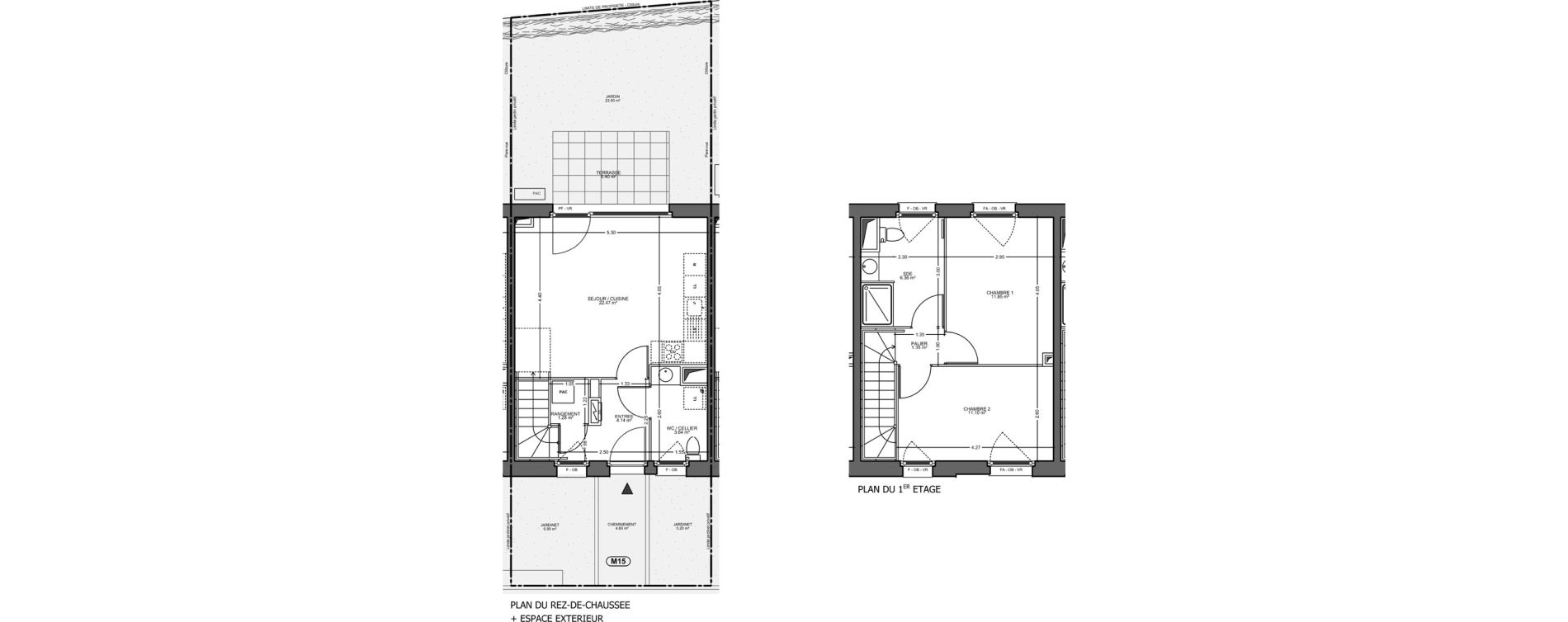 Maison T3 de 62,19 m2 &agrave; Bray-Dunes Centre