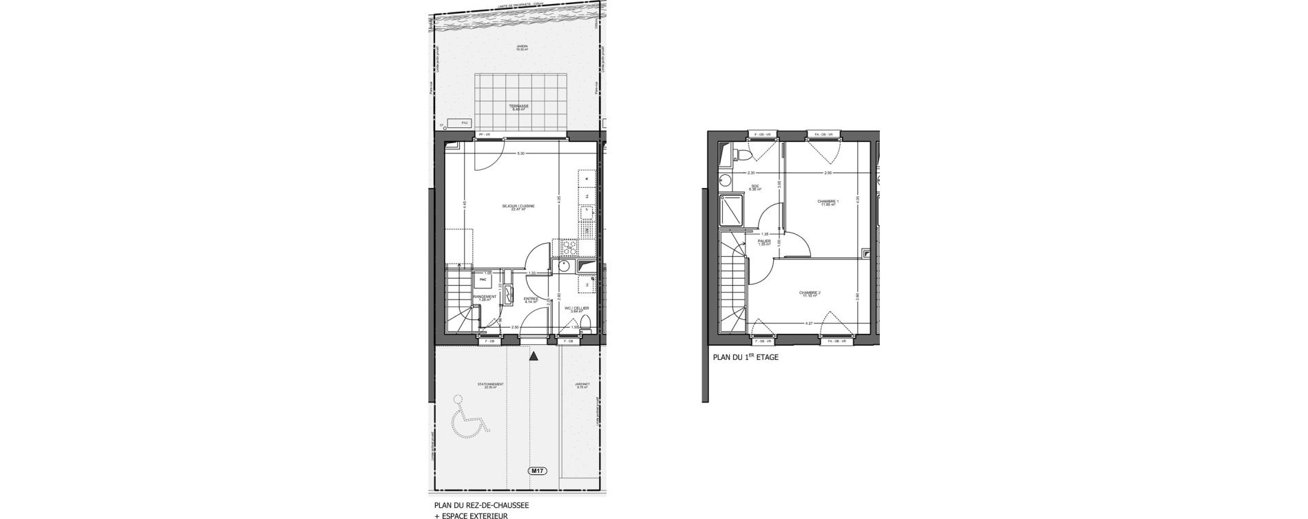 Maison T3 de 62,19 m2 &agrave; Bray-Dunes Centre