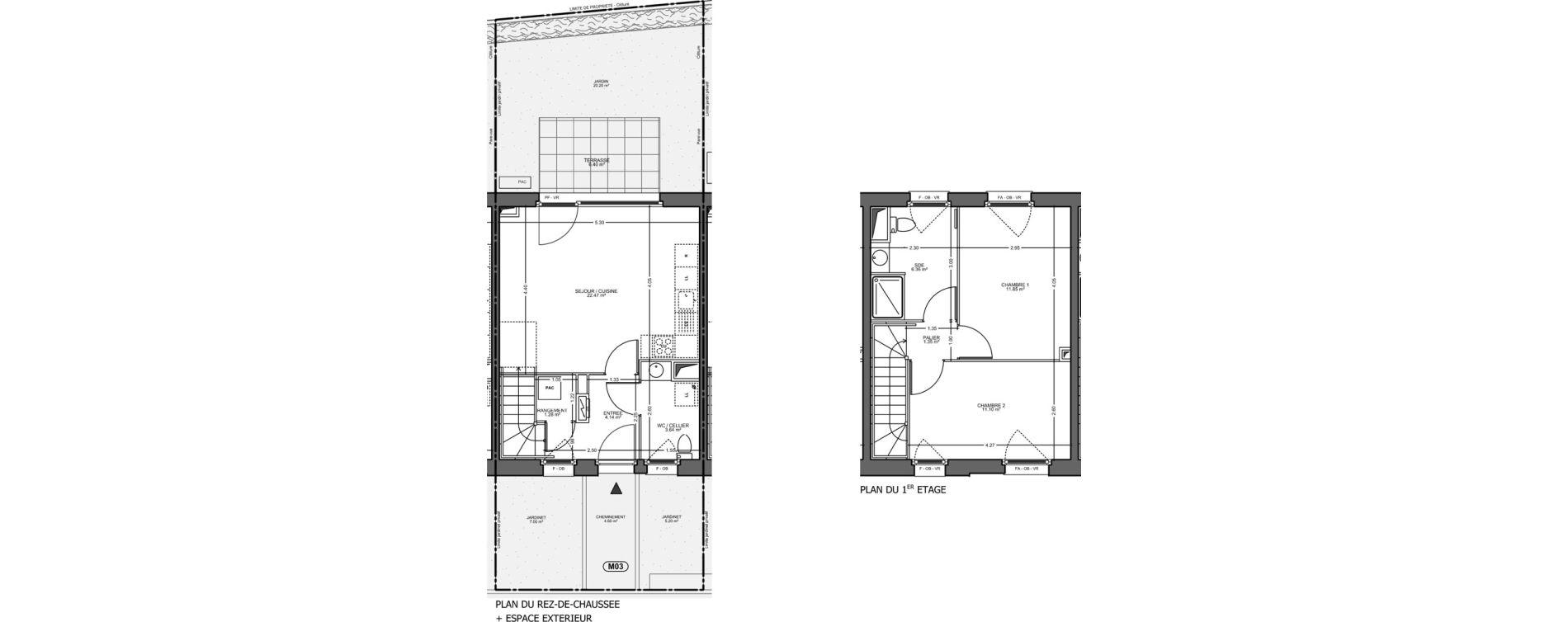 Maison T3 de 62,19 m2 &agrave; Bray-Dunes Centre