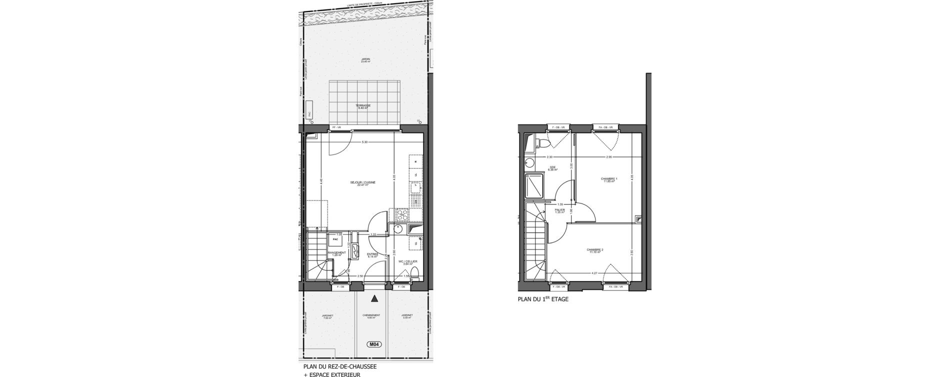 Maison T3 de 62,19 m2 &agrave; Bray-Dunes Centre