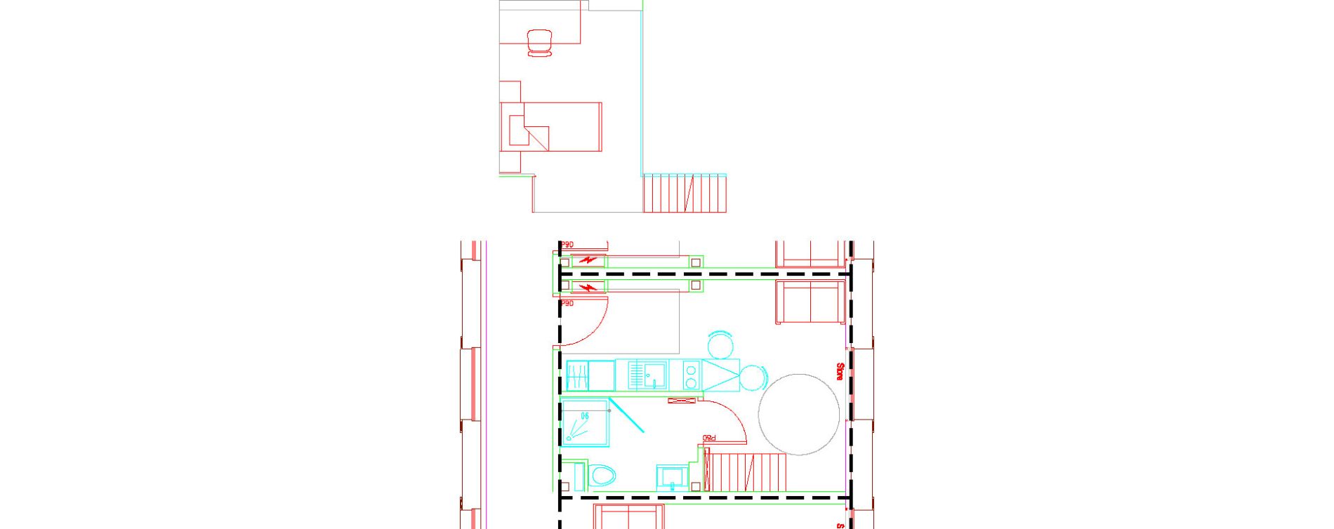 Appartement T1 de 22,35 m2 &agrave; Douai Centre