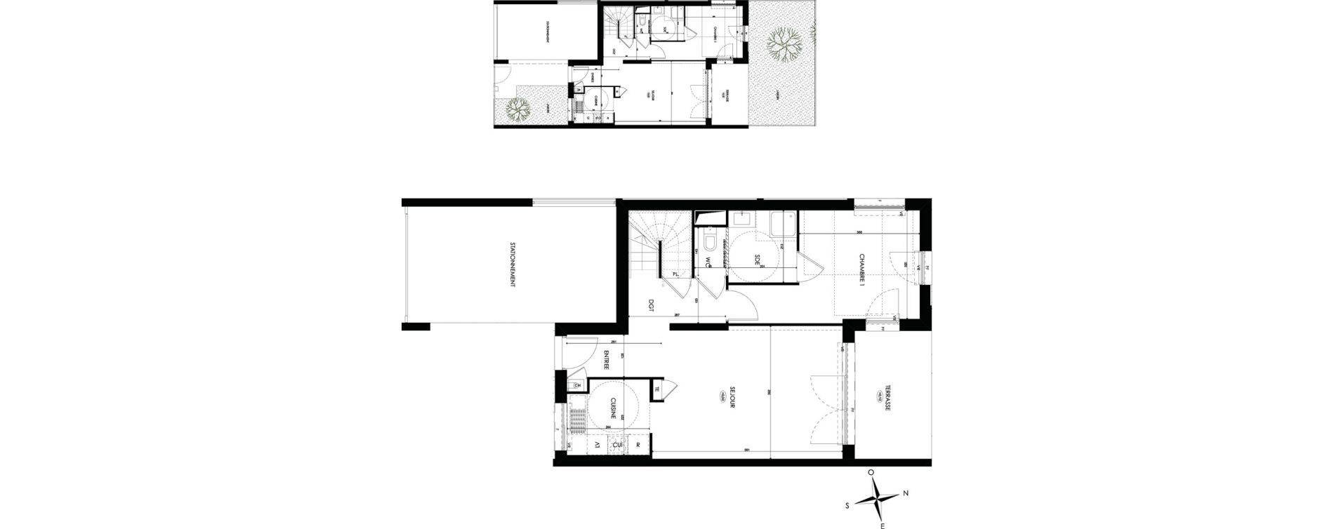 Duplex T5 de 102,31 m2 &agrave; Dunkerque Centre