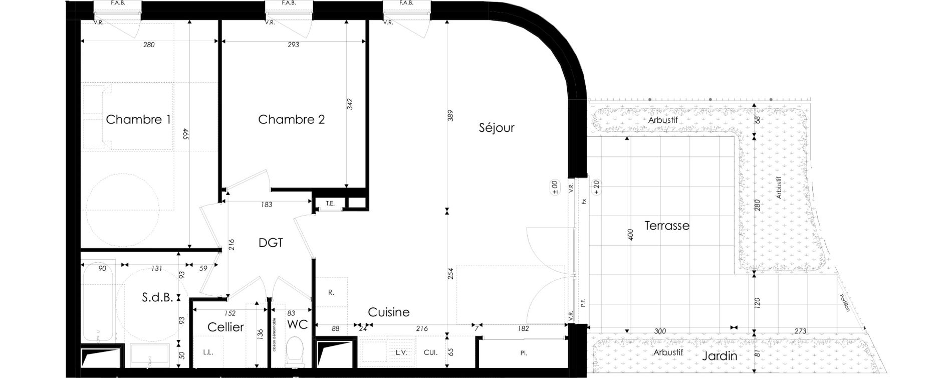 Appartement T3 de 66,55 m2 &agrave; Dunkerque Citadelle - victoire - grand large