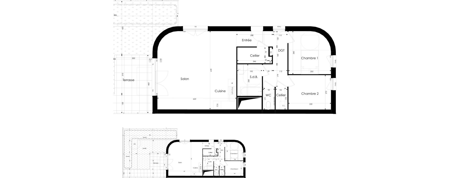 Appartement T3 de 79,06 m2 &agrave; Dunkerque Citadelle - victoire - grand large