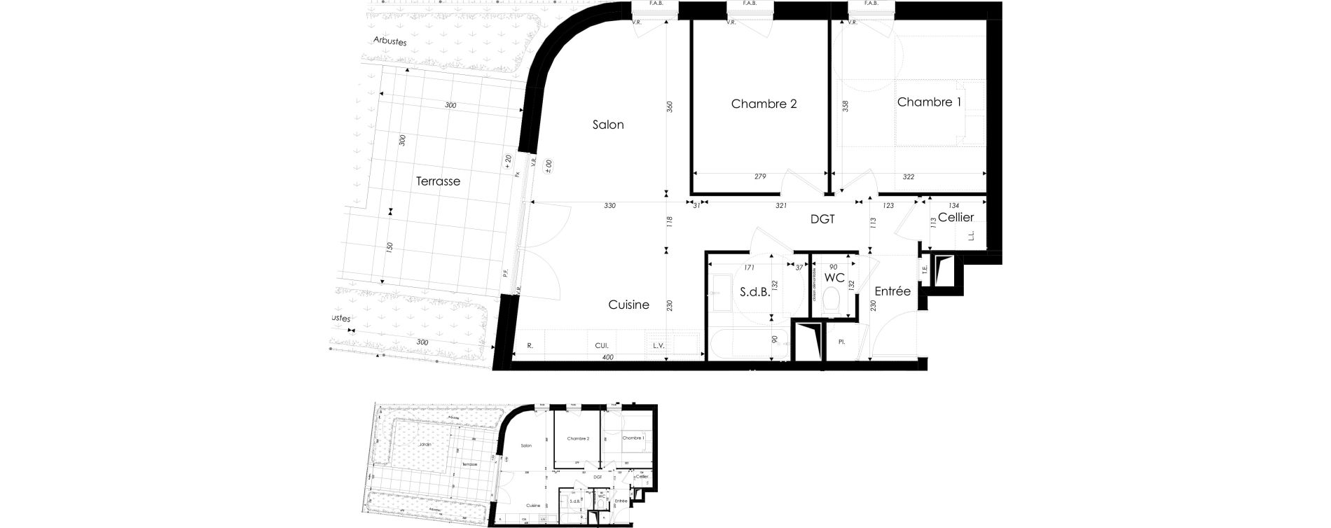 Appartement T3 de 60,71 m2 &agrave; Dunkerque Citadelle - victoire - grand large
