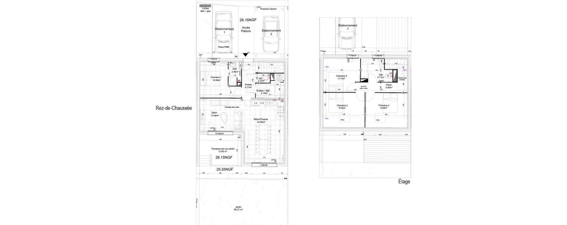 Maison T5 de 97,74 m2 &agrave; Halluin Mont fleuri