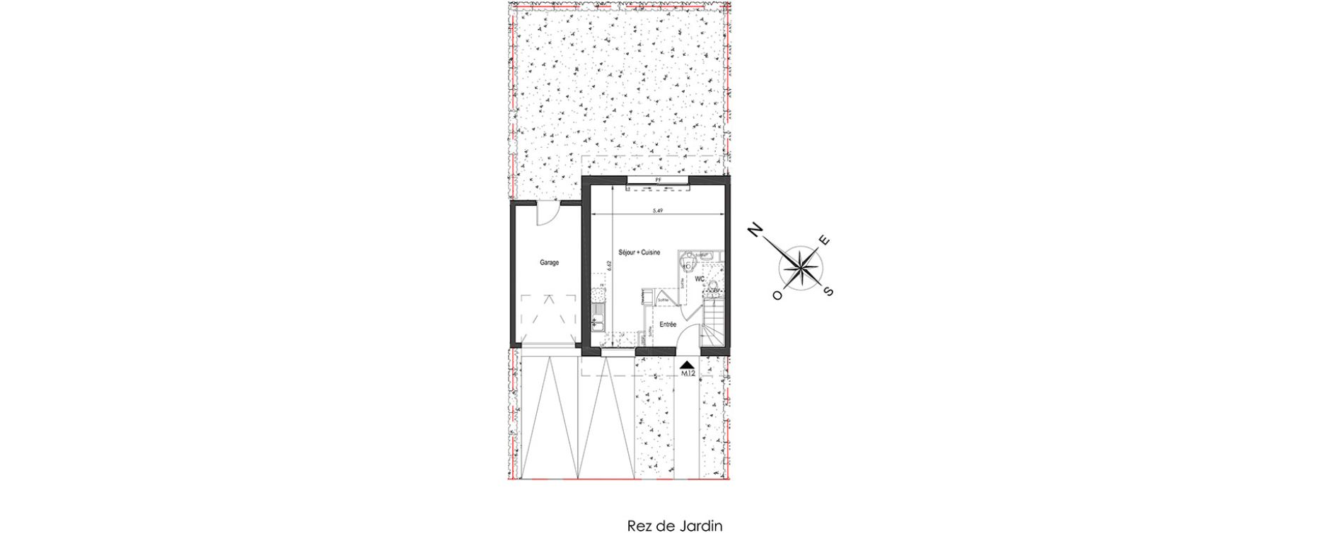 Maison T3 de 58,90 m2 &agrave; Halluin Centre