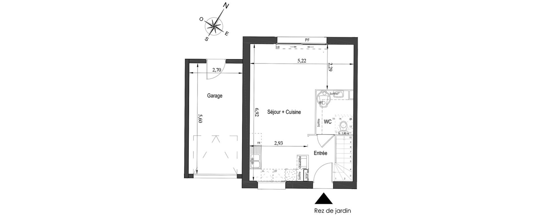 Maison T3 de 58,50 m2 &agrave; Halluin Centre