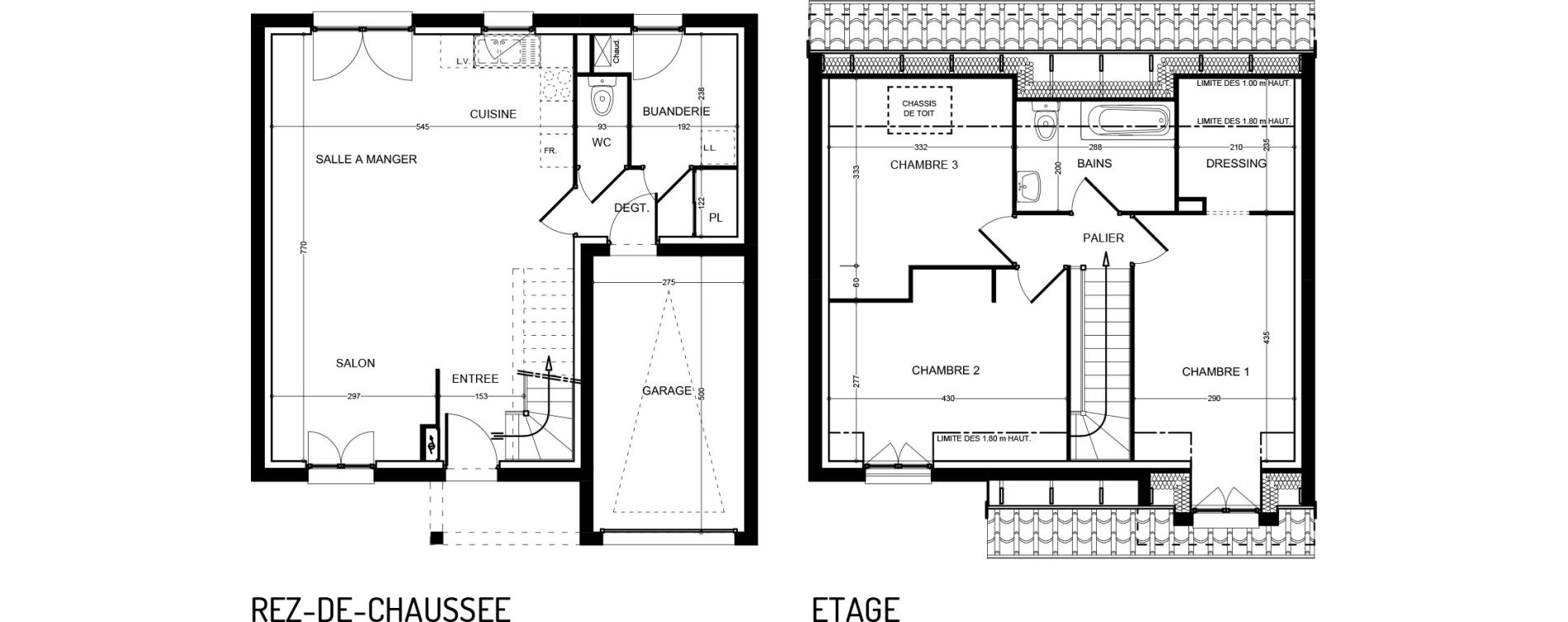 Maison T4 de 93,77 m2 &agrave; Thumeries Centre