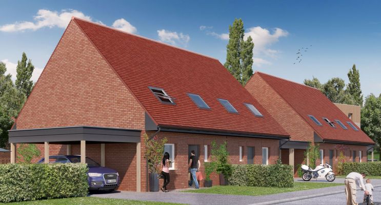 Photo du Résidence « Ecrin De Ville - Maisons » programme immobilier neuf en Loi Pinel à Valenciennes