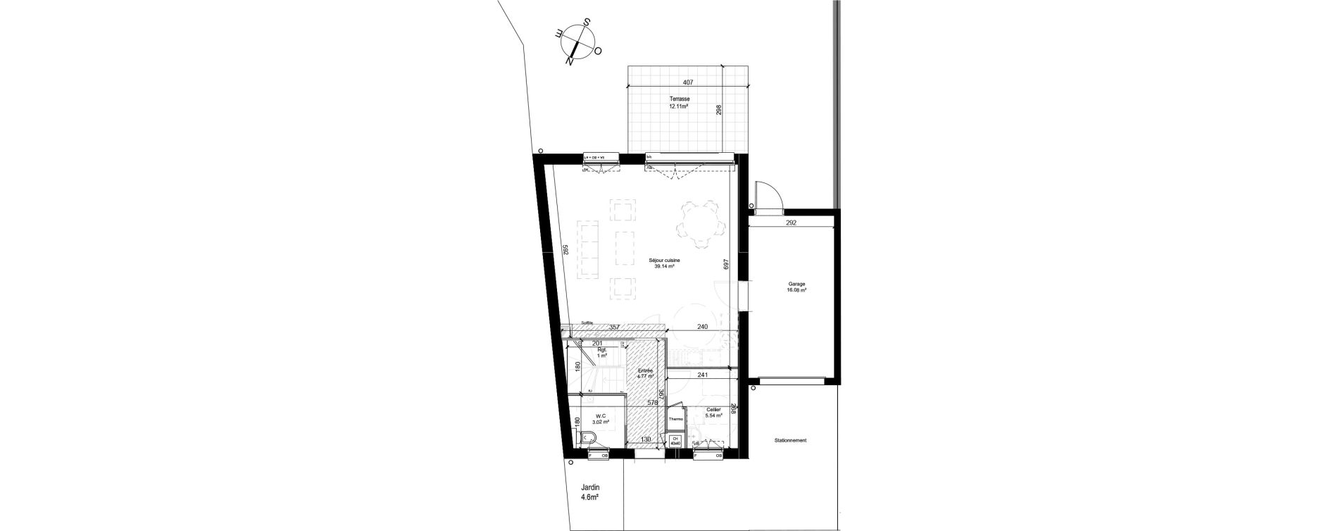 Maison T5 de 131,09 m2 &agrave; Wasquehal La ville