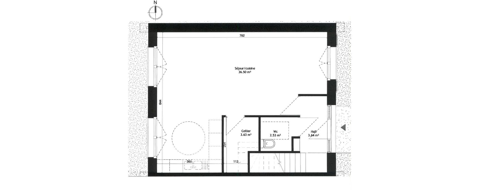 Maison T4 de 87,82 m2 &agrave; Wattignies Centre