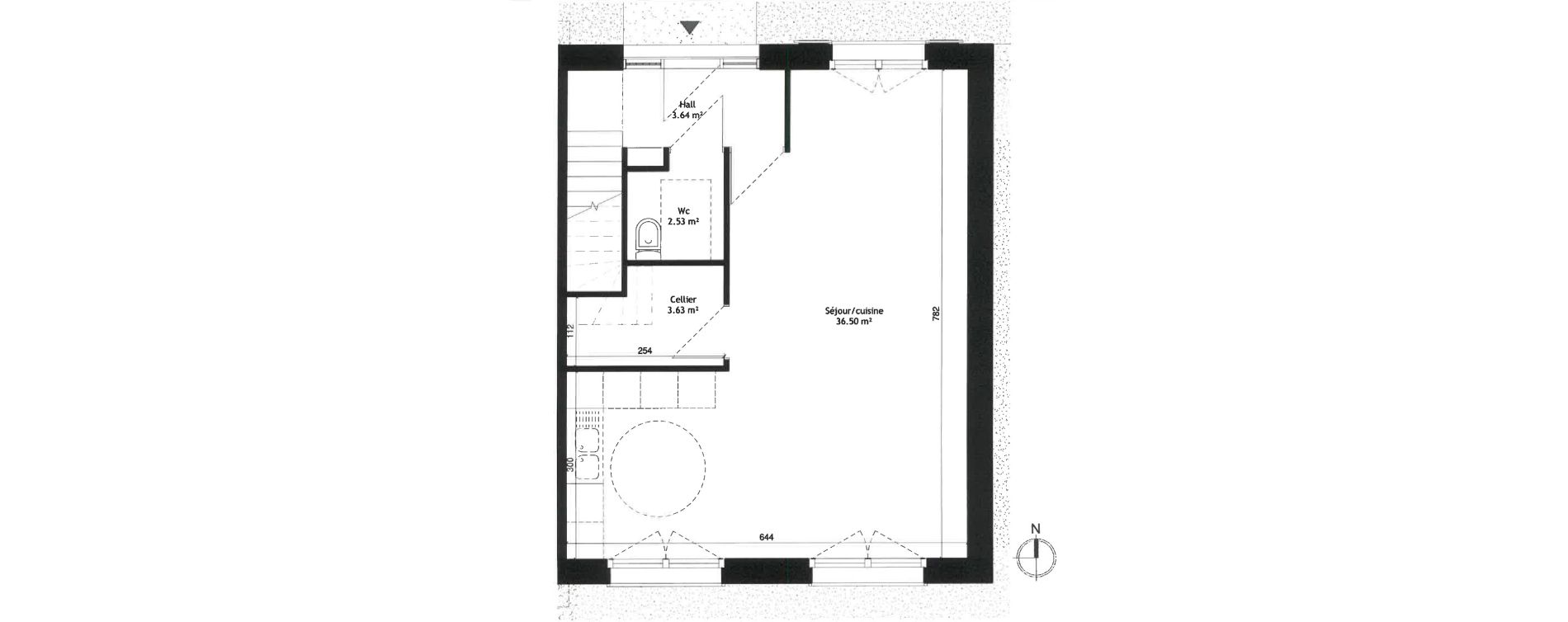 Maison T4 de 85,69 m2 &agrave; Wattignies Centre