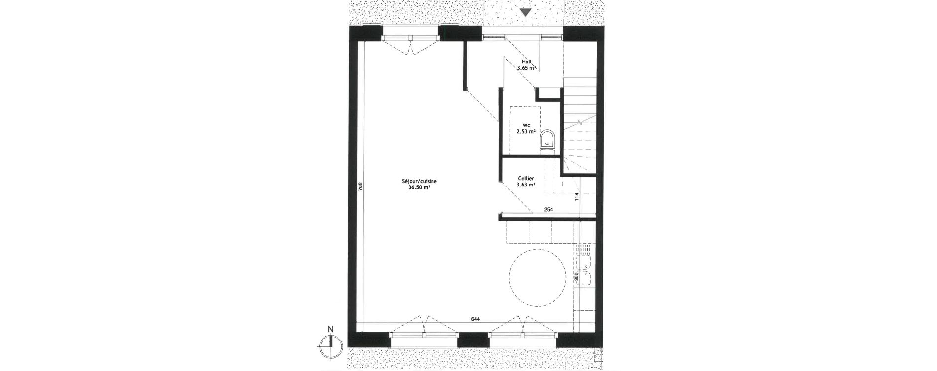 Maison T4 de 85,04 m2 &agrave; Wattignies Centre