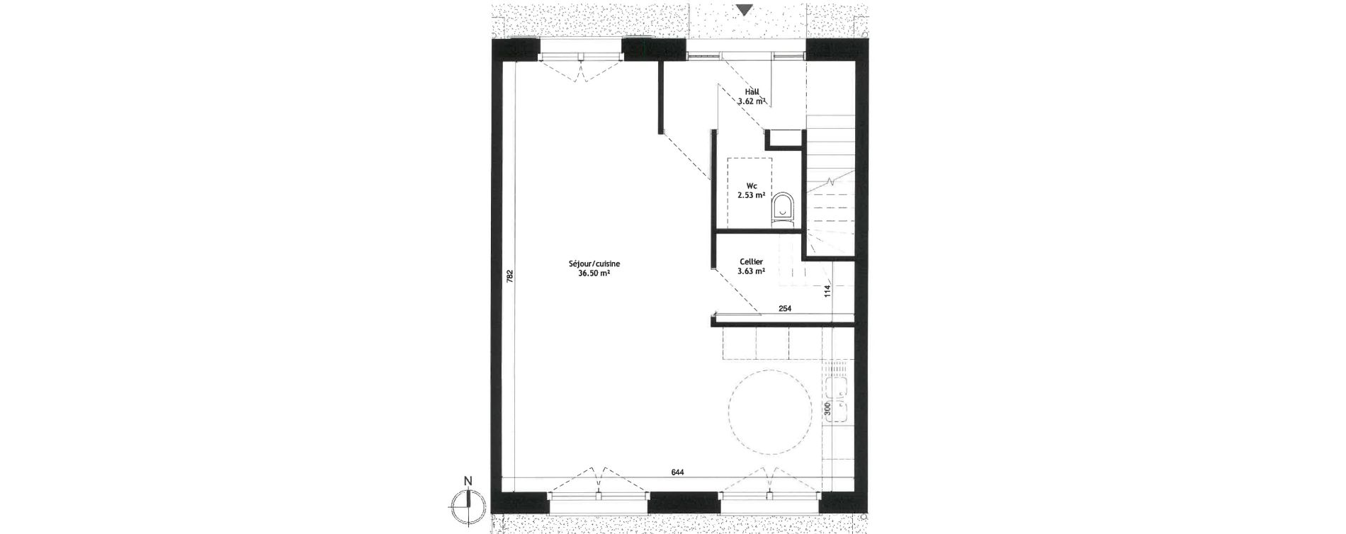 Maison T4 de 84,07 m2 &agrave; Wattignies Centre