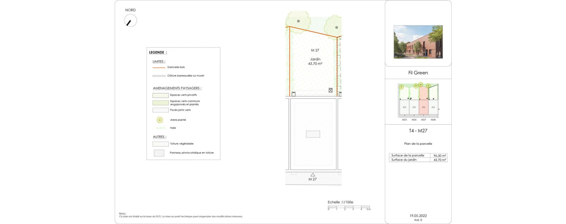 Maison T4 de 81,58 m2 &agrave; Wattrelos Cr&eacute;tinier