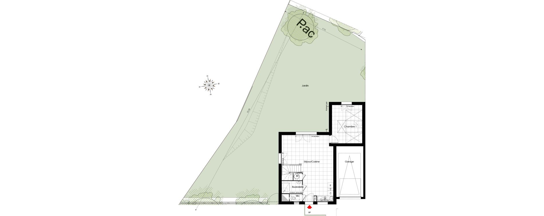 Maison T5 de 94,23 m2 à Bornel Centre