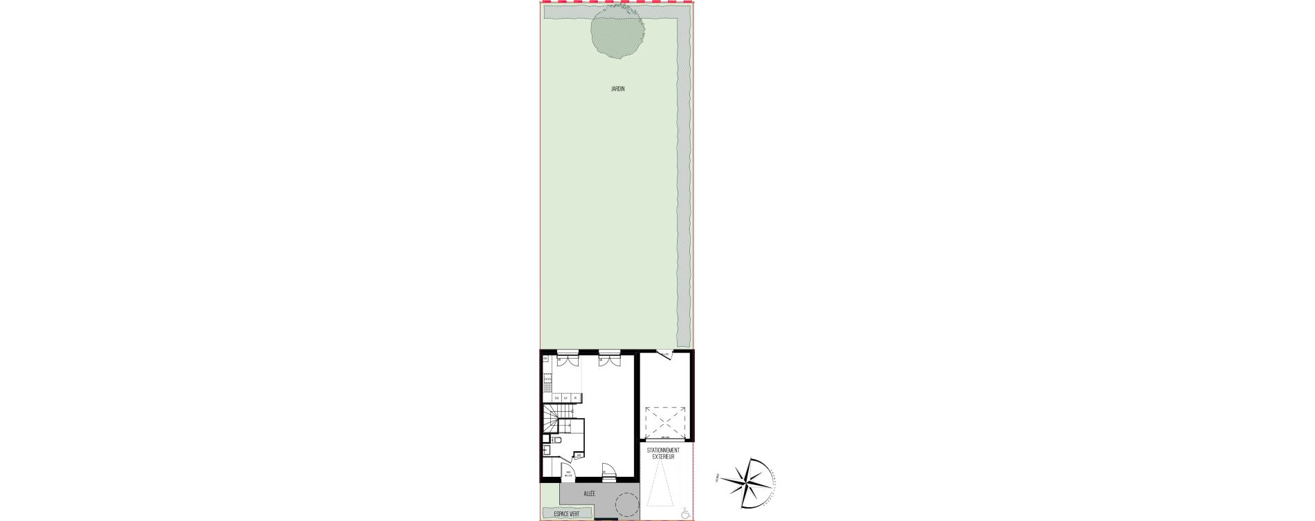 Maison T4 de 82,04 m2 &agrave; Mouy Centre