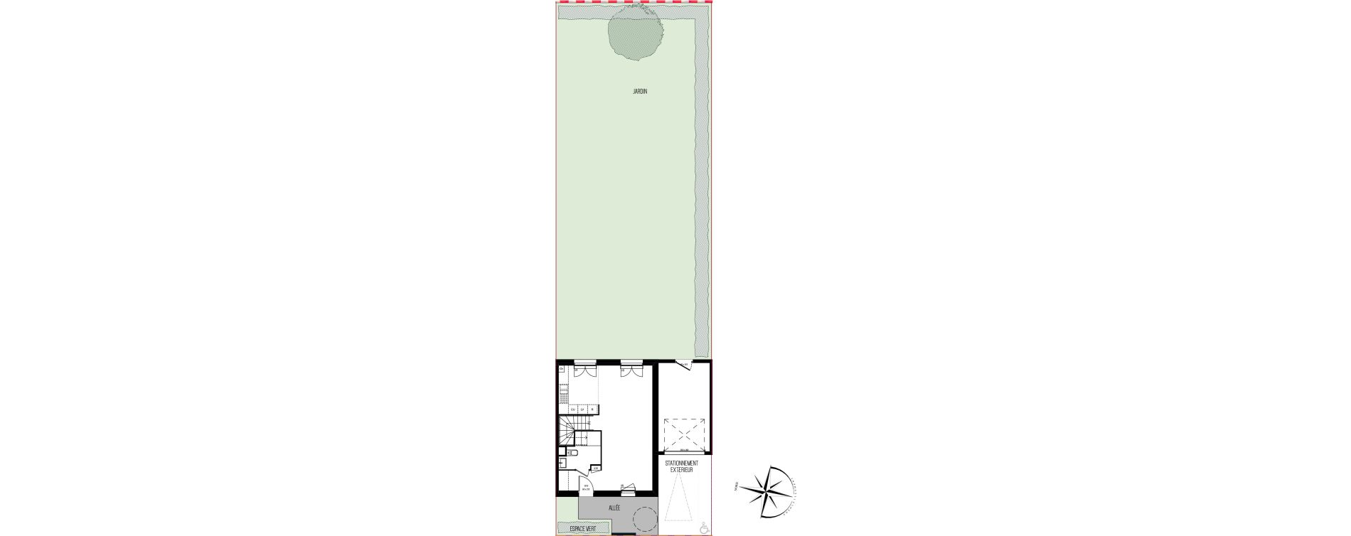 Maison T4 de 82,03 m2 &agrave; Mouy Centre