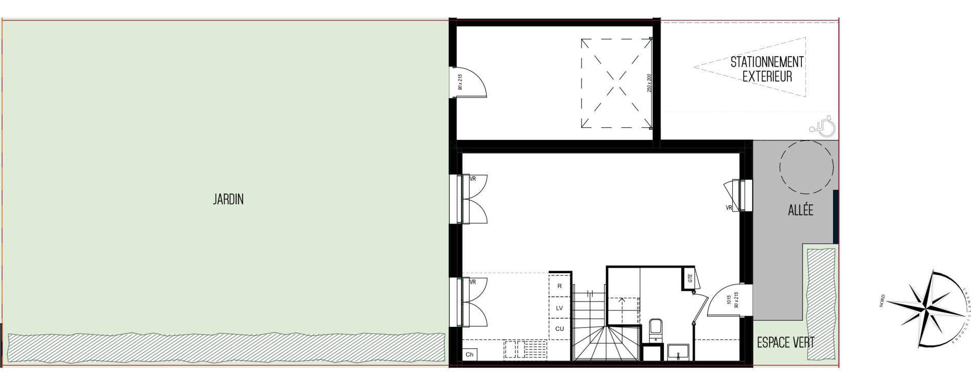 Maison T4 de 82,03 m2 &agrave; Mouy Centre