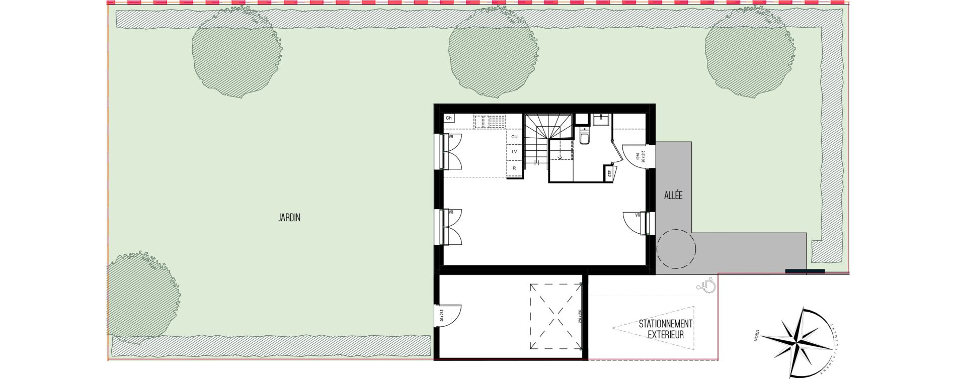 Maison T4 de 82,03 m2 &agrave; Mouy Centre