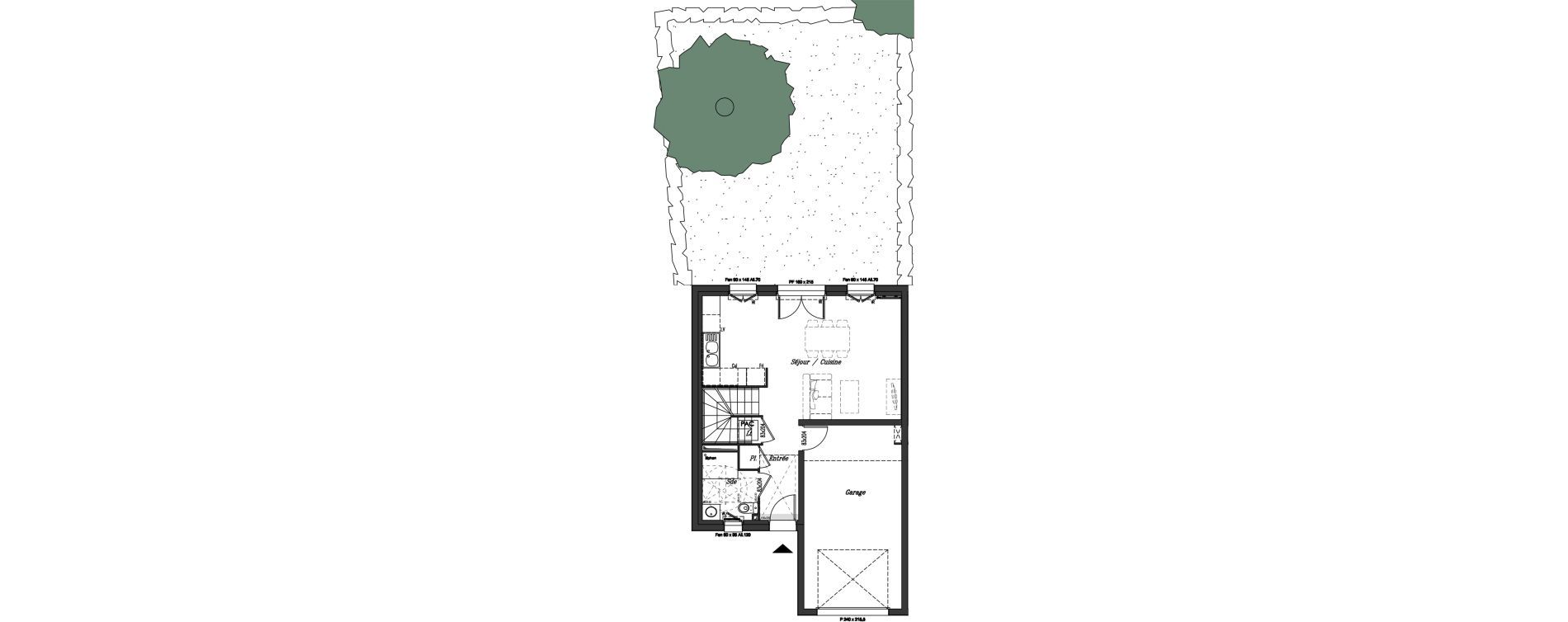 Maison T4 de 80,88 m2 à Précy-Sur-Oise Centre