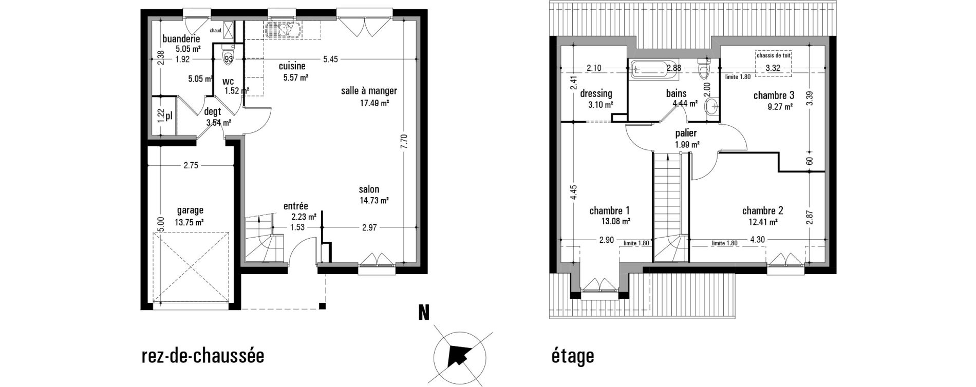 Maison T4 de 93,77 m2 &agrave; Anzin-Saint-Aubin Anzin st aubin