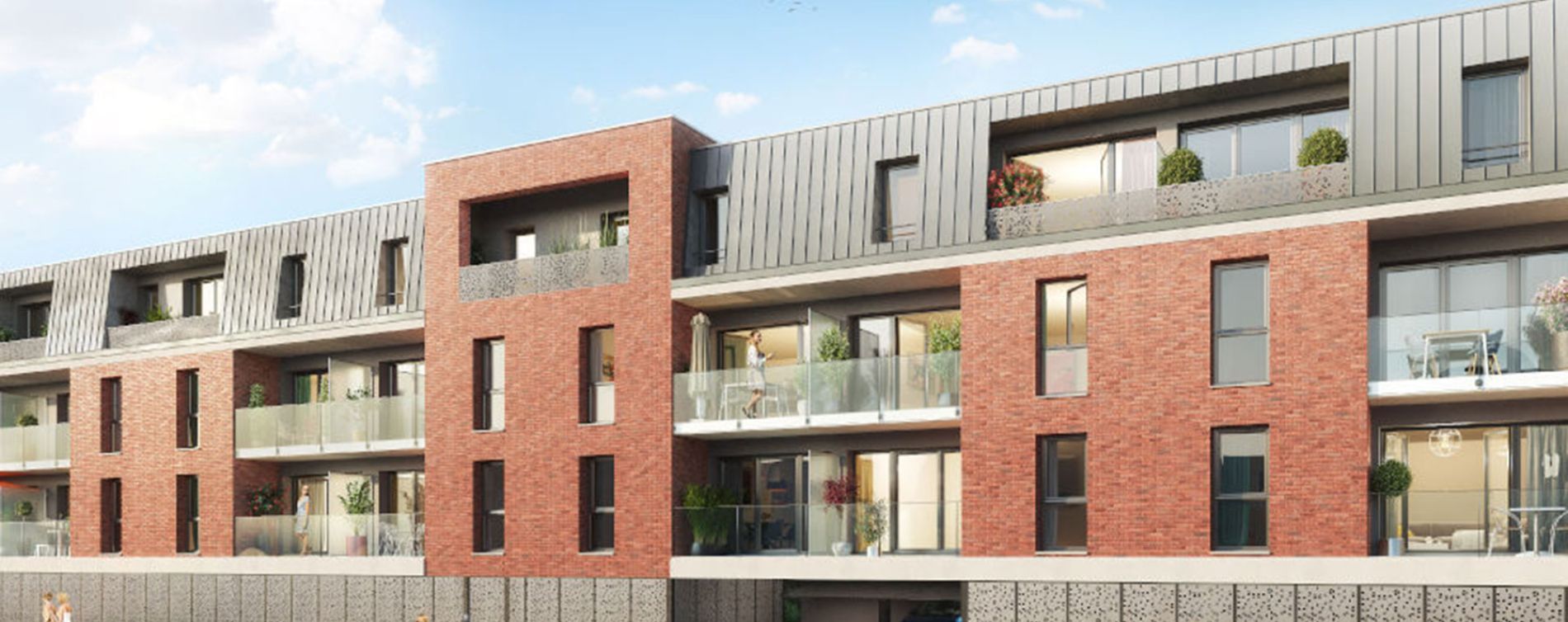 Esquisse à Arras programme neuf