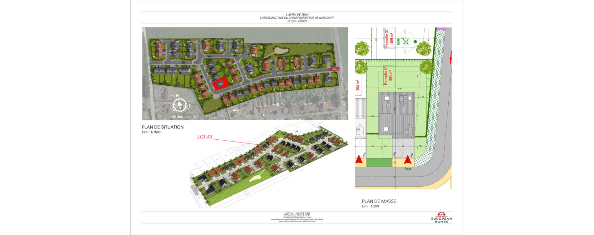 Maison T5 de 116,38 m2 &agrave; Athies Centre