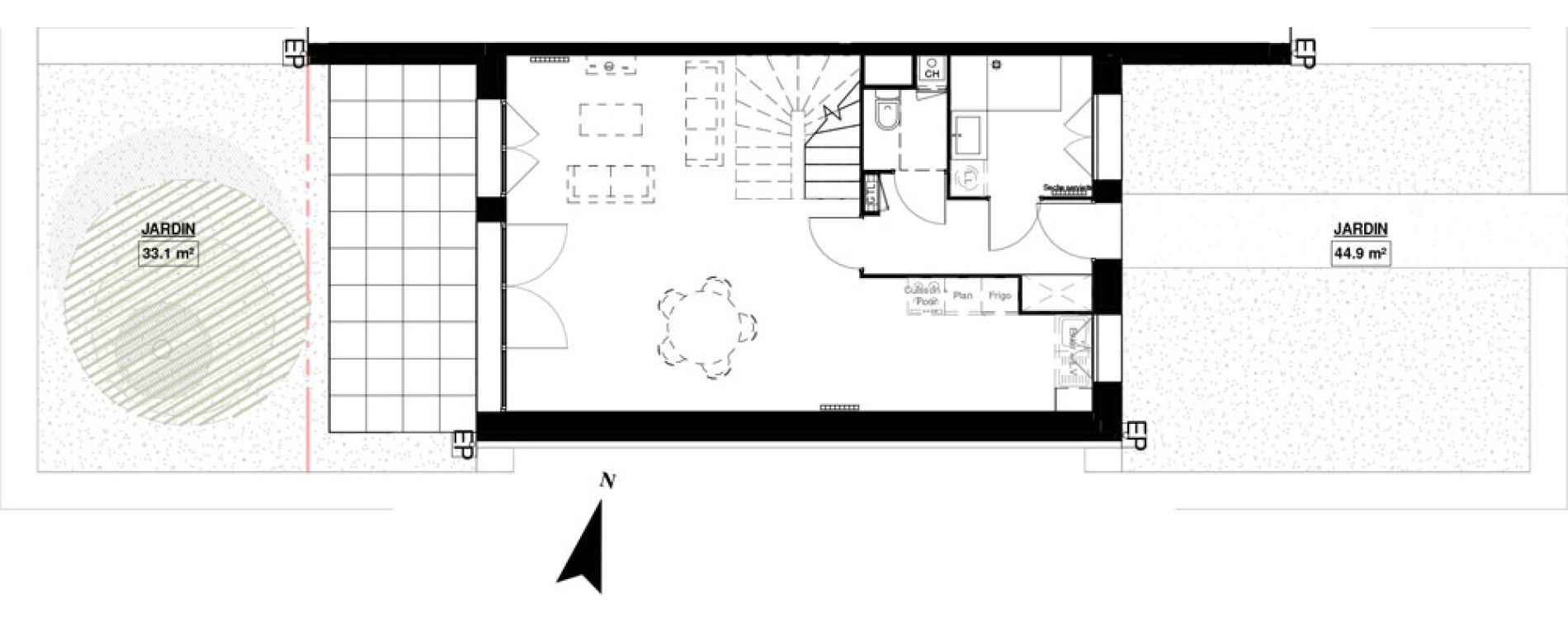 Appartement T3 de 86,60 m2 &agrave; Berck Mairie - la vigogne