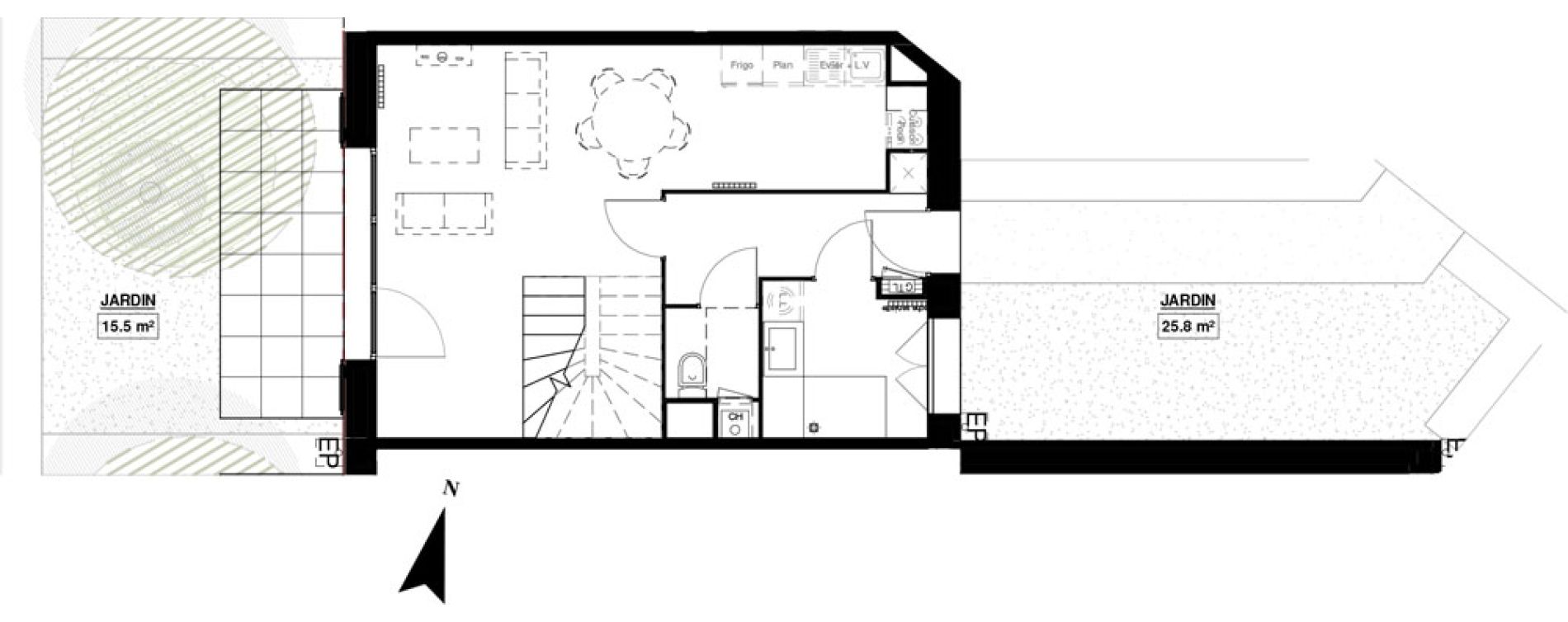 Appartement T3 de 73,20 m2 &agrave; Berck Mairie - la vigogne