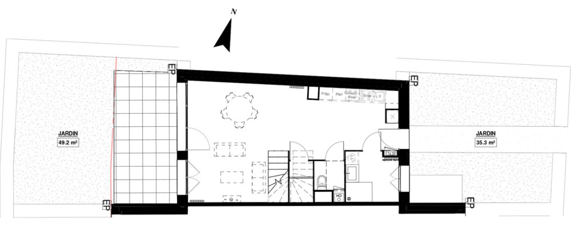 Appartement T3 de 77,10 m2 &agrave; Berck Mairie - la vigogne