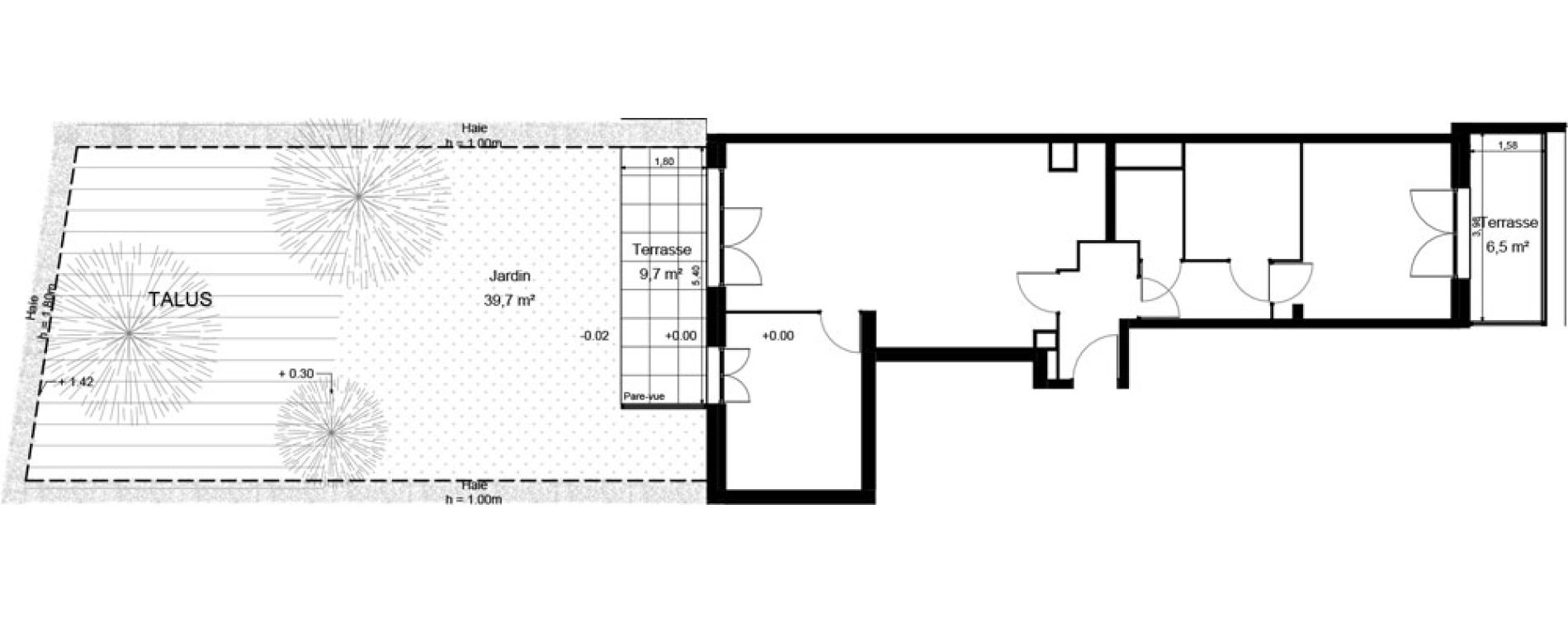 Appartement T3 de 67,80 m2 &agrave; Cucq Stella plage